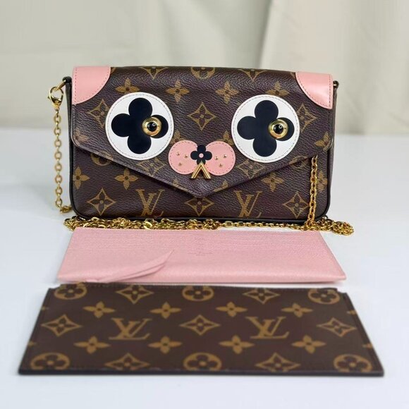 Louis Vuitton Monogram Canvas Limited Edition Felicie Shoulder Bag Crossbody - Picture 2 of 9